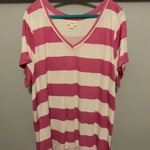 LuLaRoe V neck top